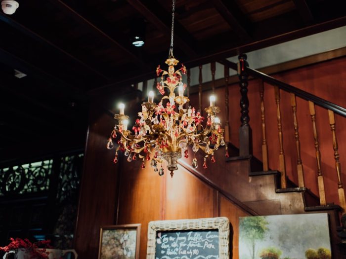 Photo chandelier