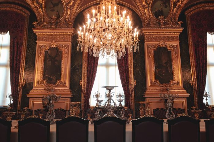 Photo chandelier