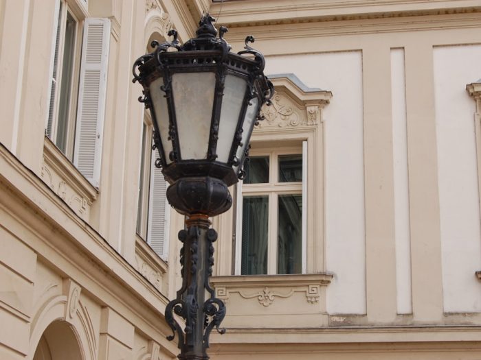Photo Outdoor Floor Lamp