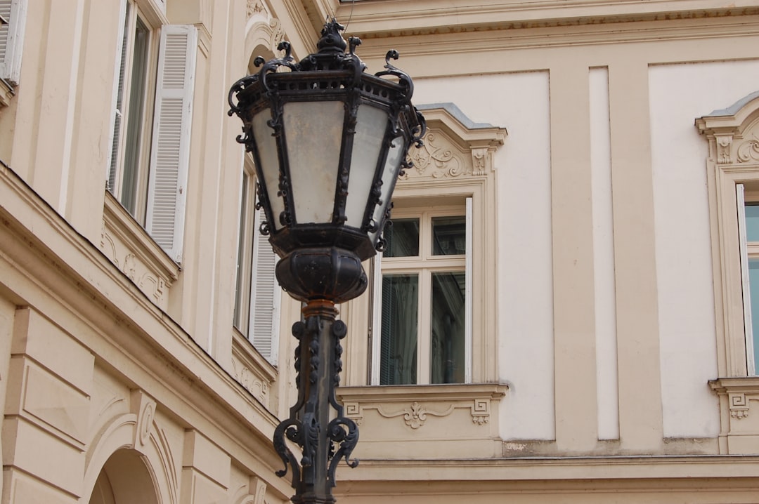 Photo Outdoor Floor Lamp