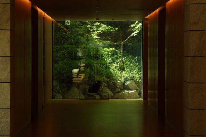 Photo luxury hotel hallway